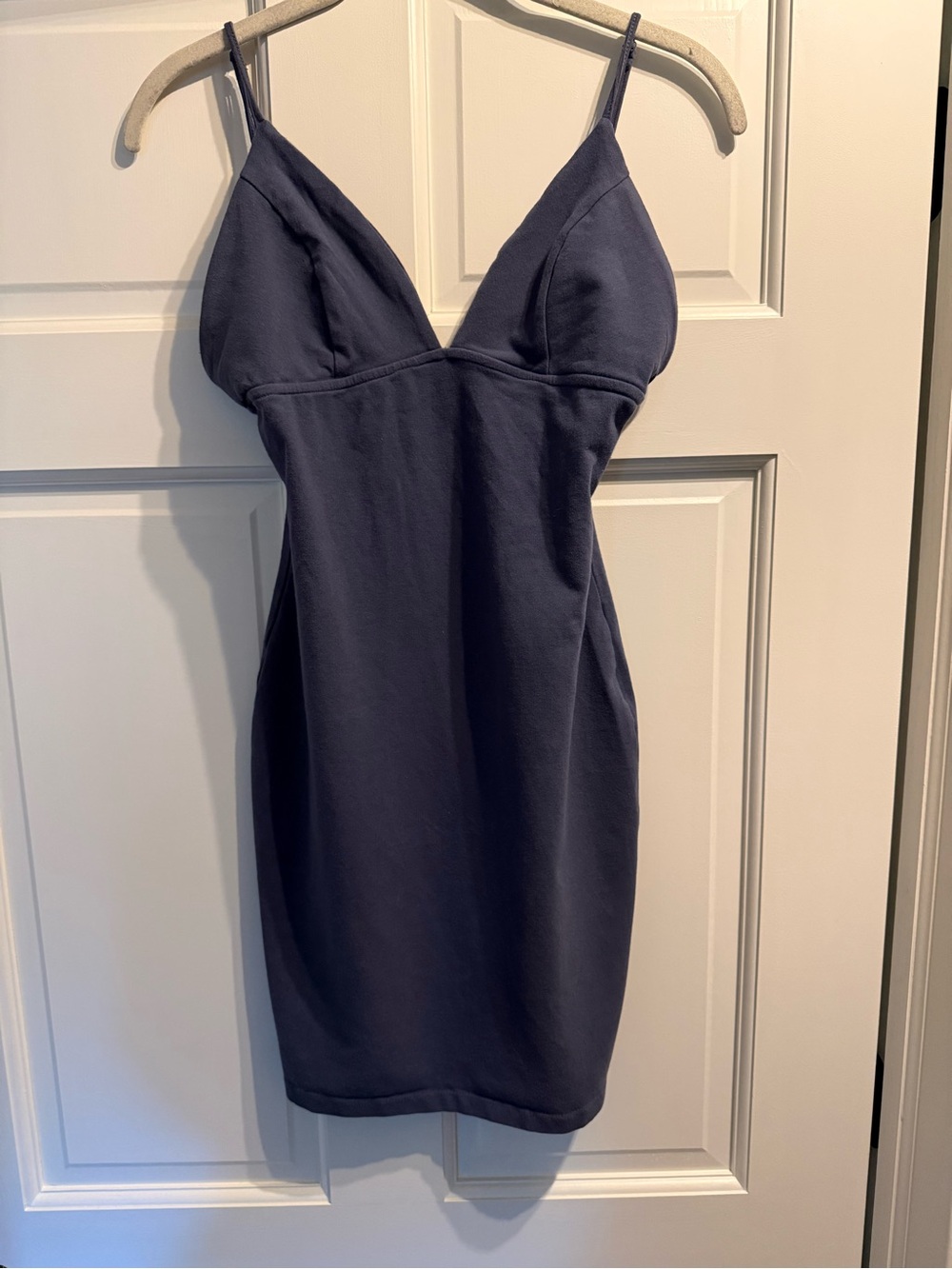 Me to We Blue Spaghetti-Strap Mini Dress